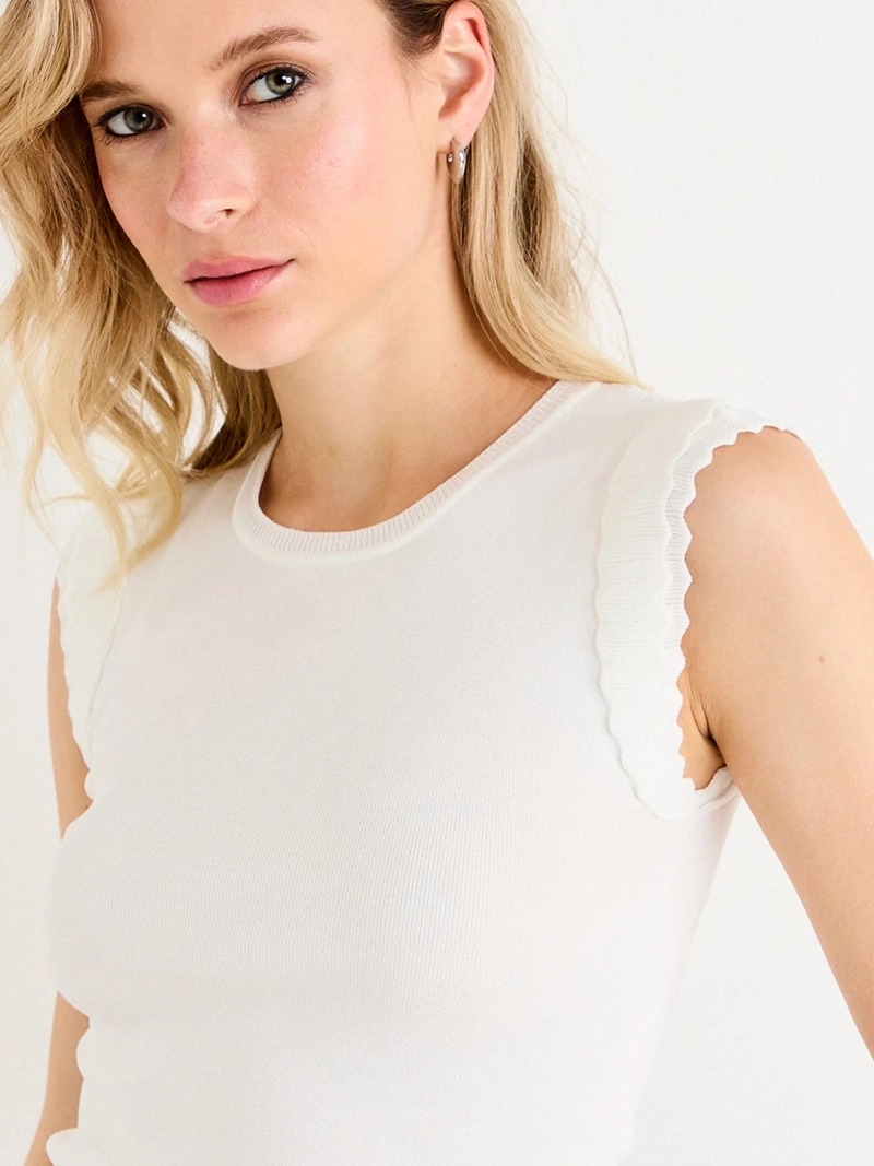 POLERA MUJER ASH SIN MANGAS - 3