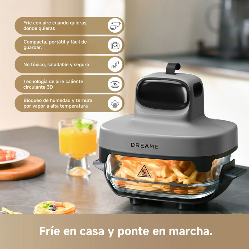 FREIDORA DREAME 4.5L DREAME TASTI PT60 5 EN 1 - 9