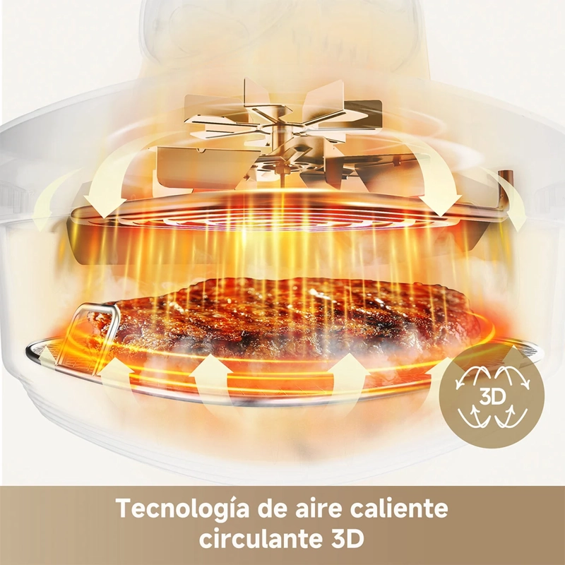 FREIDORA DREAME 4.5L DREAME TASTI PT60 5 EN 1 - 10