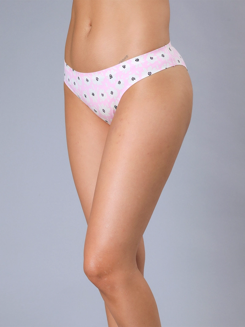 PACK X6 CALZÓN MUJER FLORES ALGODÓN BIKINI PRINT - 5
