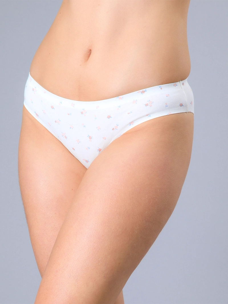 PACK X2 CALZÓN MUJER FLORES BIKINI BONDED - 4