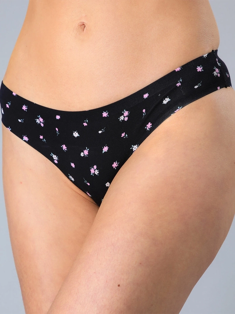 PACK X2 CALZÓN MUJER FLORES BIKINI BONDED - 5
