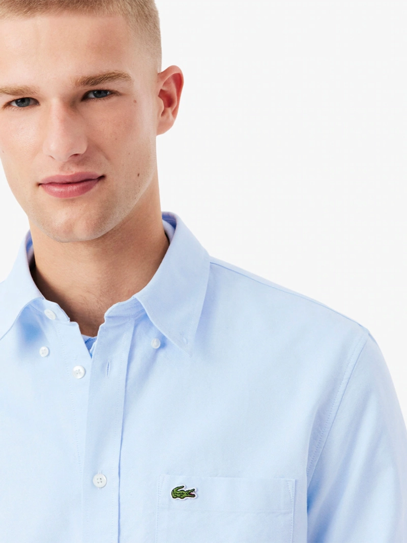 CAMISA HOMBRE LACOSTE REGULAR FIT MANGA LARGA COLECCIÓN - 3