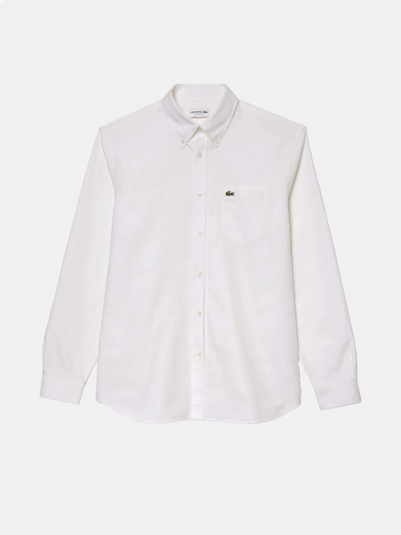 CAMISA HOMBRE LACOSTE REGULAR FIT MANGA LARGA COLECCIÓN - 4