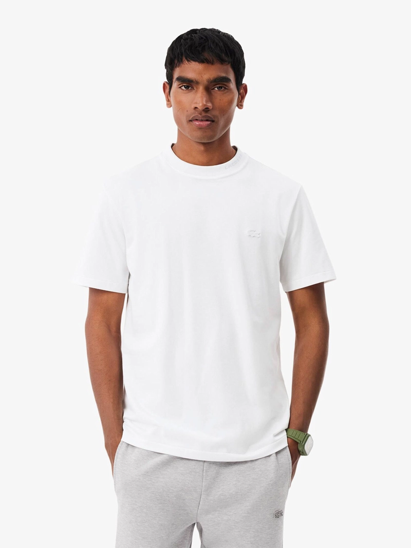 POLERA HOMBRE LACOSTE ALGODÓN CUELLO REDONDO - 1
