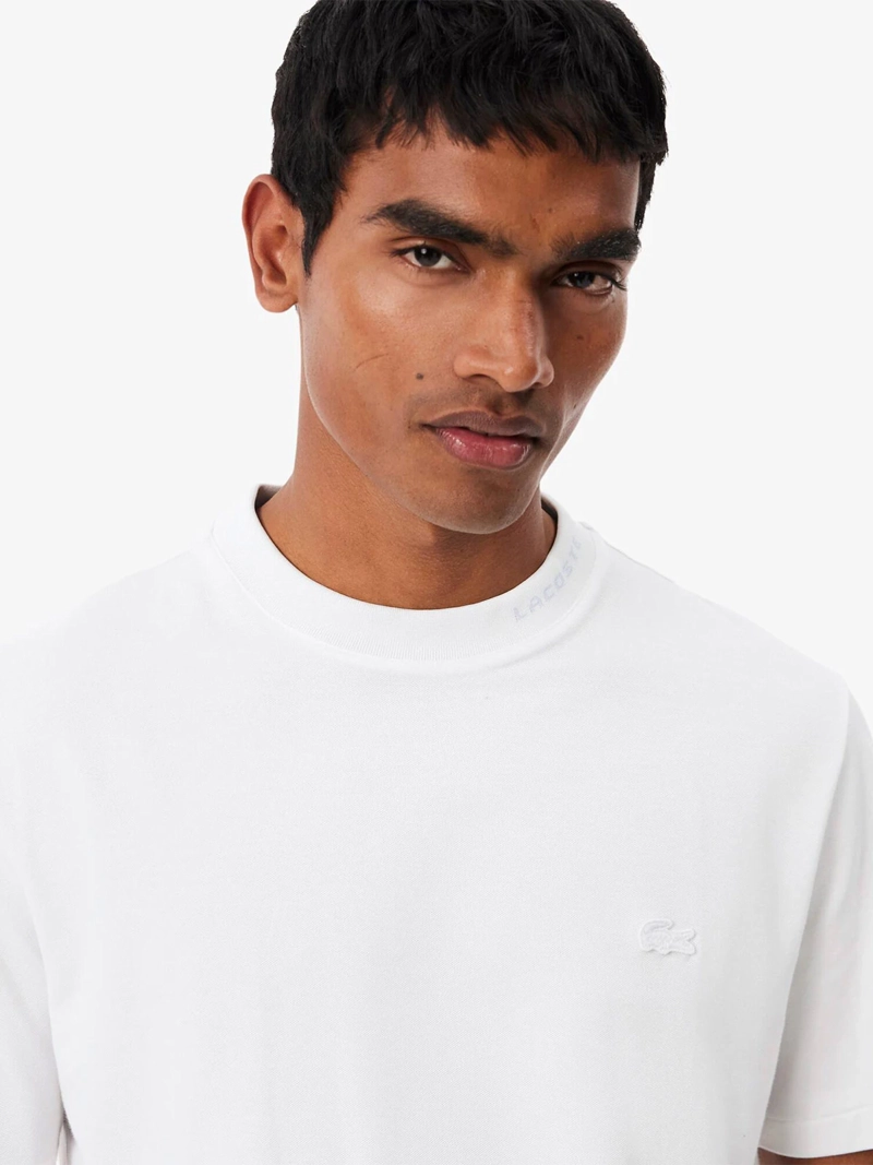 POLERA HOMBRE LACOSTE ALGODÓN CUELLO REDONDO - 2