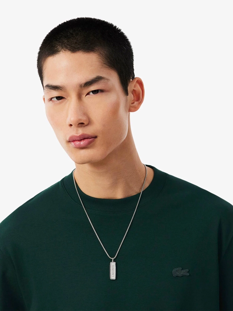 POLERA HOMBRE LACOSTE ALGODÓN MANGA CORTA - 2
