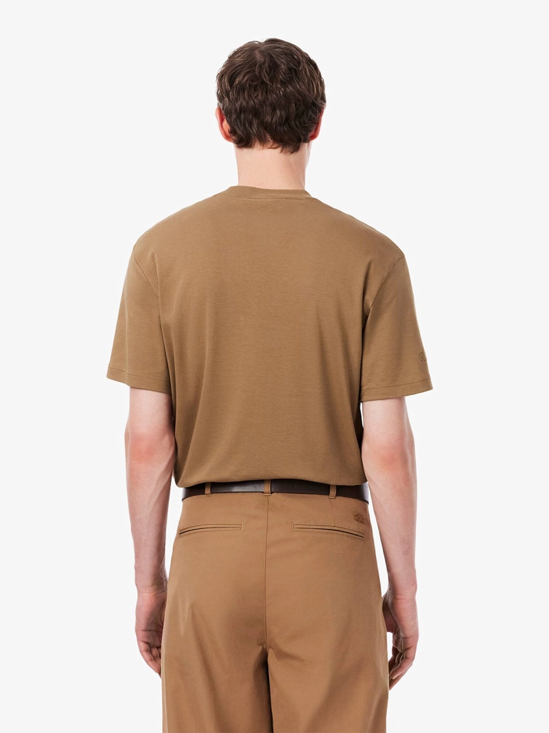 POLERA HOMBRE LACOSTE ALGODÓN MANGA CORTA - 2