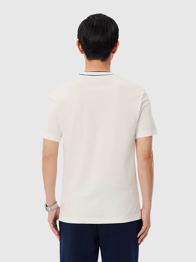 POLERA HOMBRE LACOSTE ALGODÓN MANGA CORTA - 2
