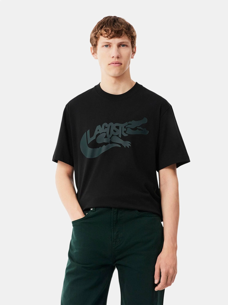 POLERA HOMBRE LACOSTE ALGODÓN MANGA CORTA