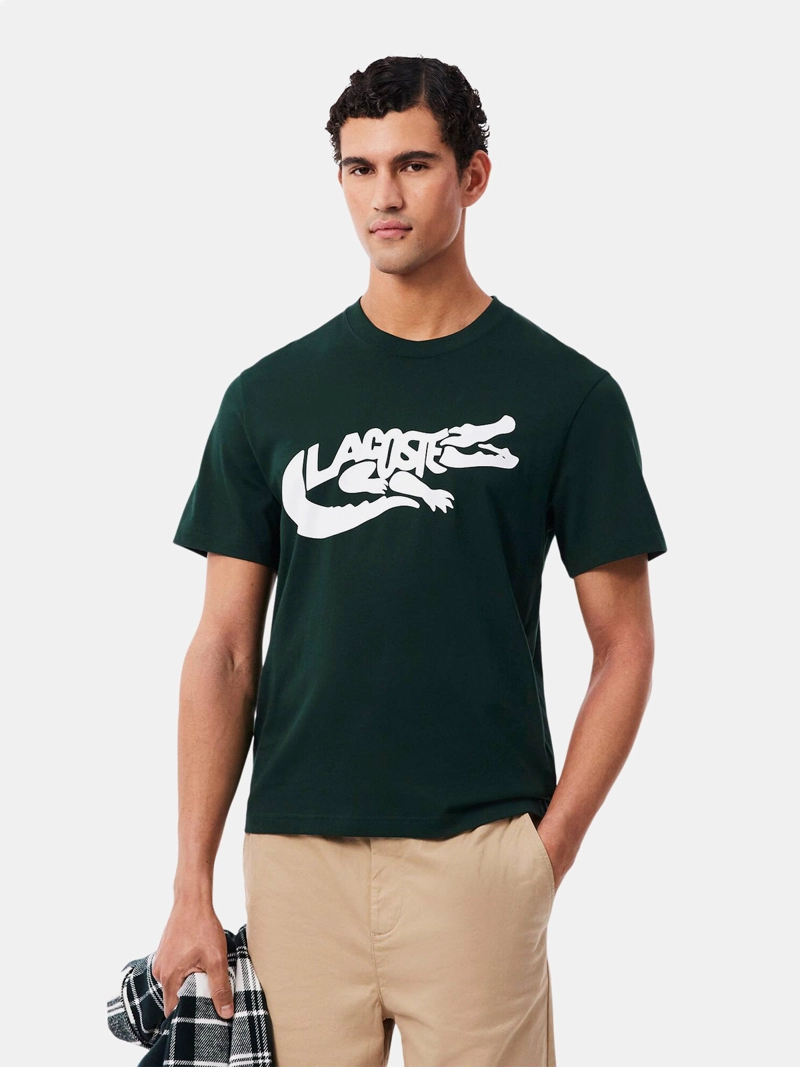 POLERA HOMBRE LACOSTE ALGODÓN MANGA CORTA