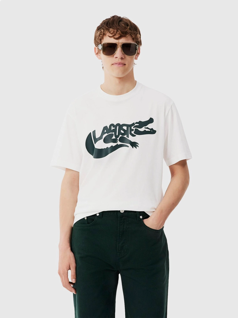 POLERA HOMBRE LACOSTE ALGODÓN MANGA CORTA