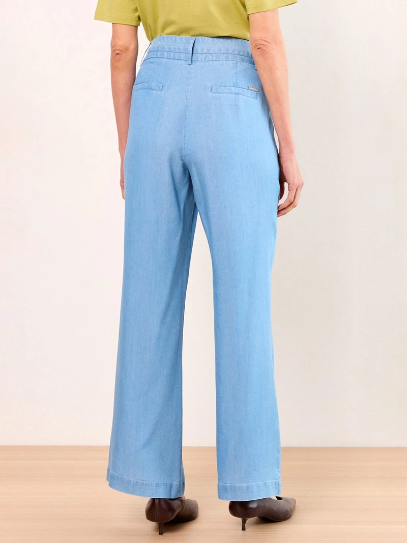PANTALÓN MUJER MA GRIFFE WIDE LEG DENIM - 4