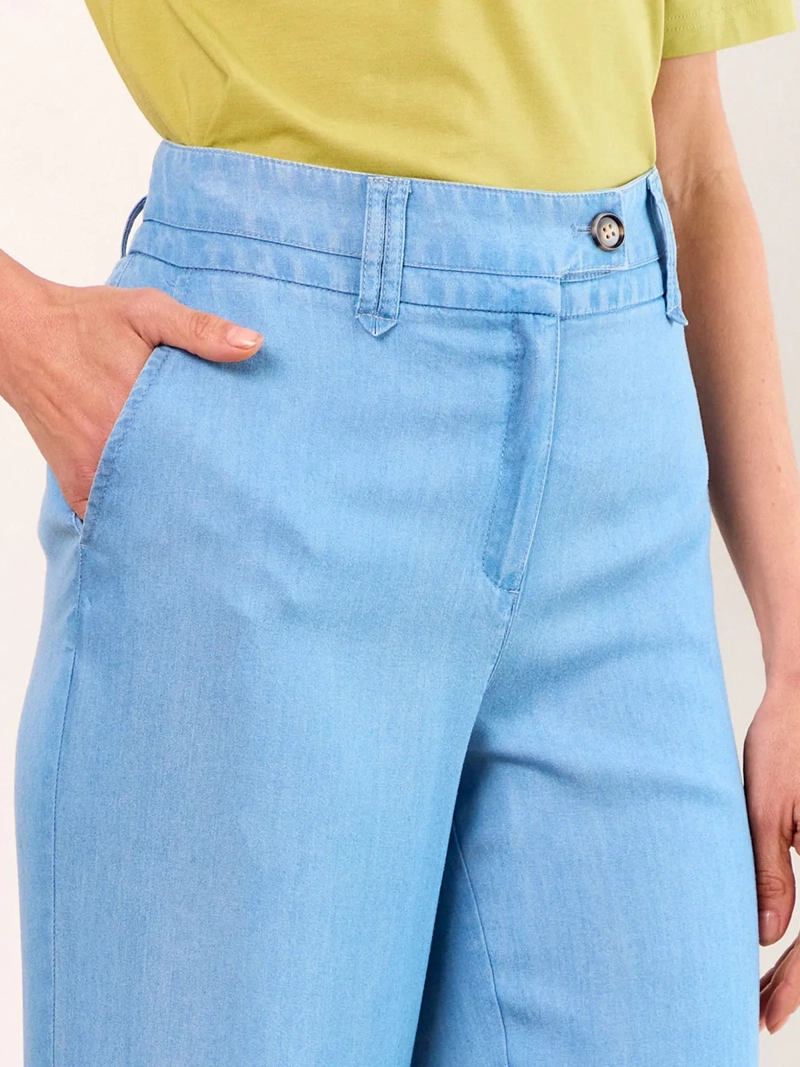 PANTALÓN MUJER MA GRIFFE WIDE LEG DENIM - 5