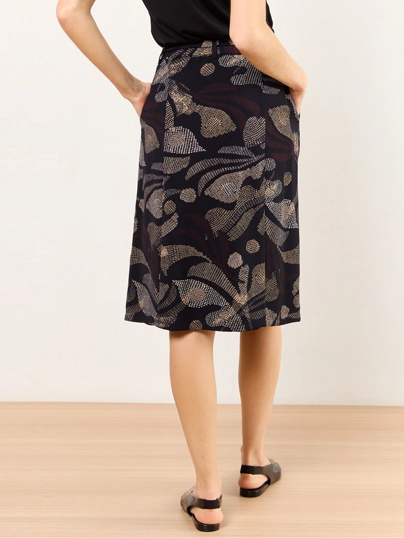 FALDA MUJER MA GRIFFE ESTAMPADA LAZO - 3