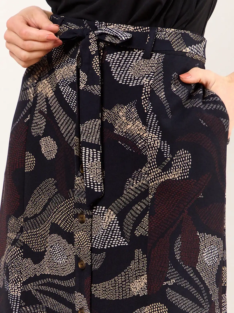 FALDA MUJER MA GRIFFE ESTAMPADA LAZO - 4