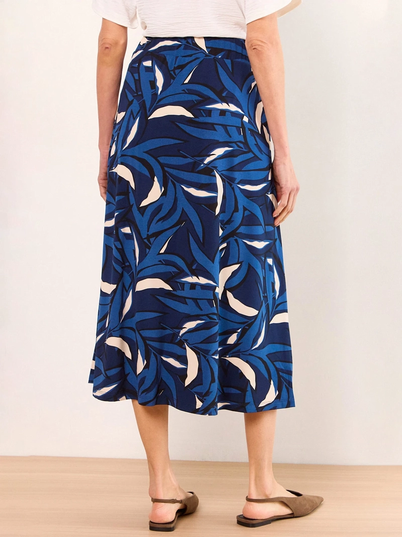 FALDA MUJER MA GRIFFE LARGA ESTAMPADA - 3
