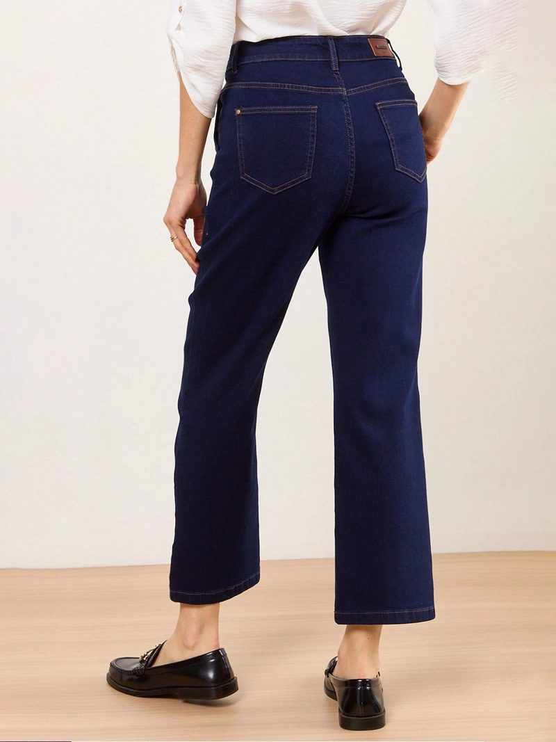 JEANS MUJER MA GRIFFE ALGODÓN RECTO CARPINTERO - 3