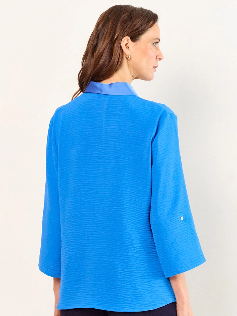 BLUSA MUJER MA GRIFFE CAMISERA SATÍN ABOTONADA - 2