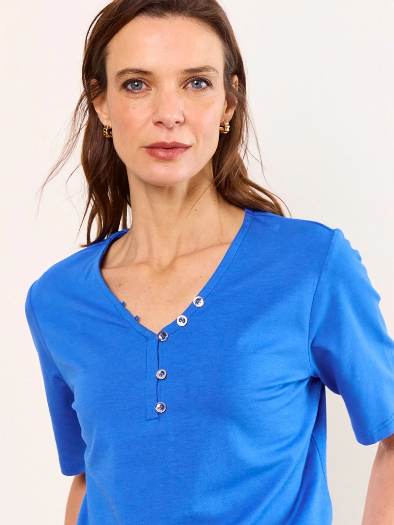 POLERA MUJER MA GRIFFE MANGA CORTA - 3