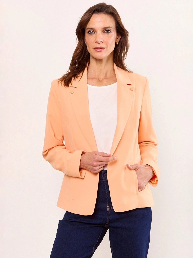 BLAZER MUJER MA GRIFFE LISO SOLAPA CLÁSICA - 1