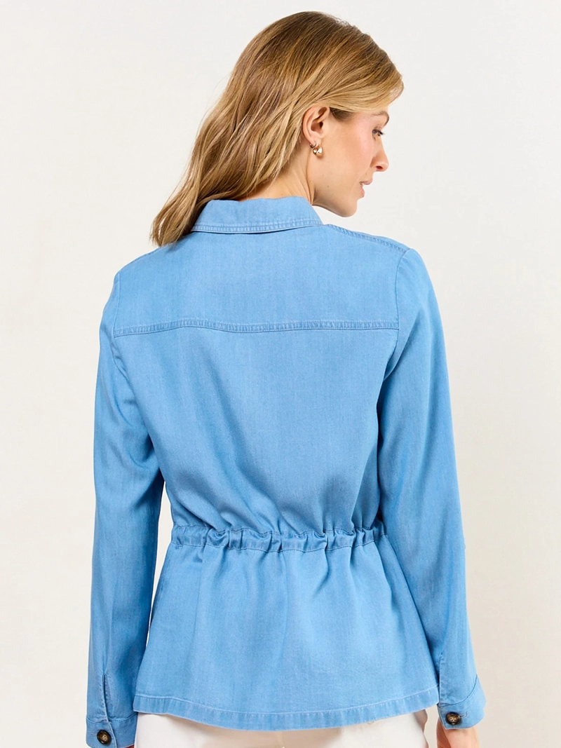 CHAQUETA MUJER MA GRIFFE LAZO AJUSTABLE - 3