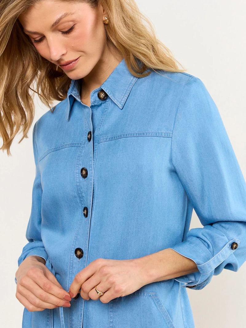 CHAQUETA MUJER MA GRIFFE LAZO AJUSTABLE - 4