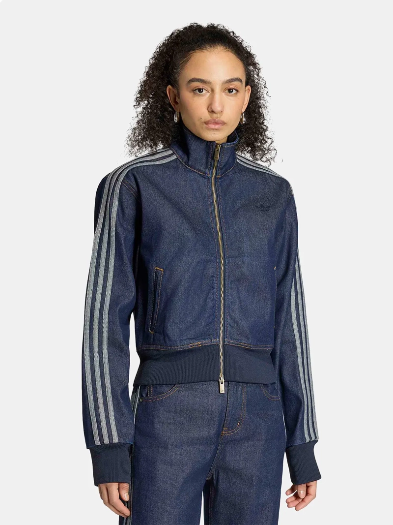 CHAQUETA MUJER ADIDAS DEPORTIVA FIREBIRD DENIM - 1