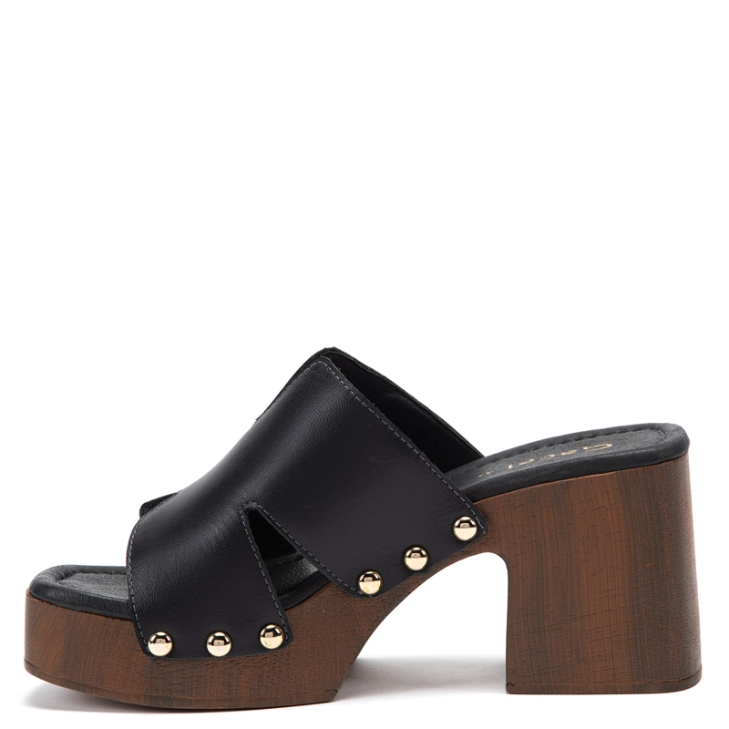 SANDALIAS MUJER GACEL NEGRO DAISY CUERO - 2