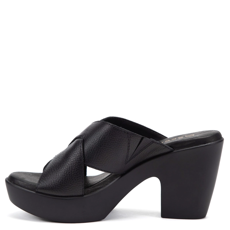 SANDALIAS MUJER GACEL NEGRO DALIA CUERO - 2