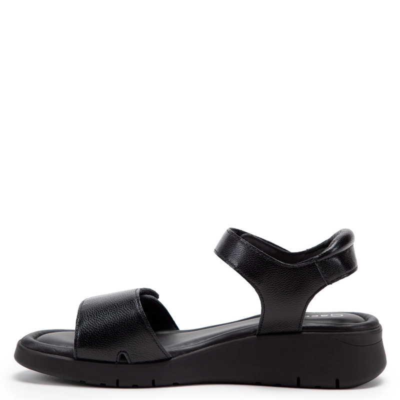 SANDALIAS MUJER GACEL NEGRO DOROTHY CUERO - 2