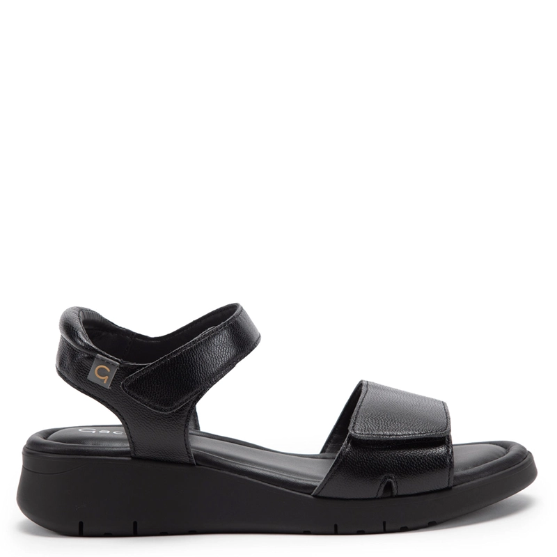 SANDALIAS MUJER GACEL NEGRO DOROTHY CUERO - 1