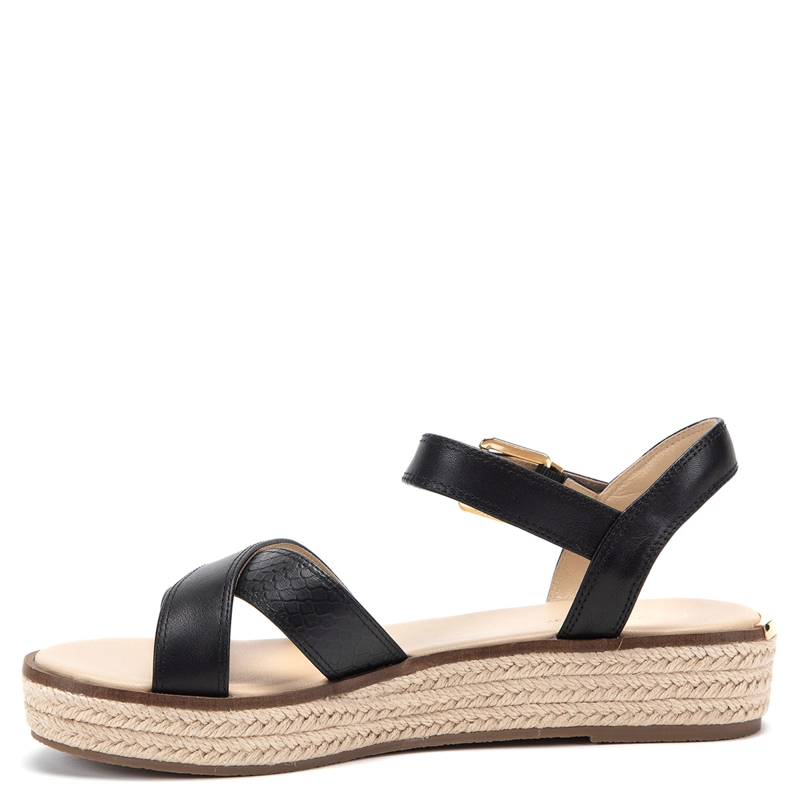 SANDALIAS MUJER GACEL NEGRO MATILDA CUERO - 2