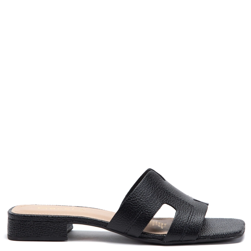 SANDALIAS MUJER GACEL NEGRO SAMY CUERO