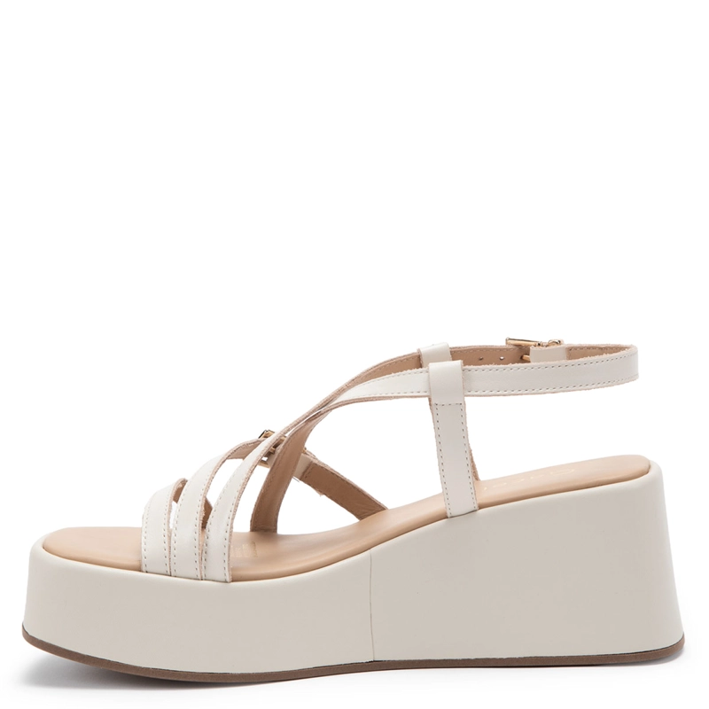 SANDALIAS MUJER GACEL CRUDO XIME  CUERO - 2