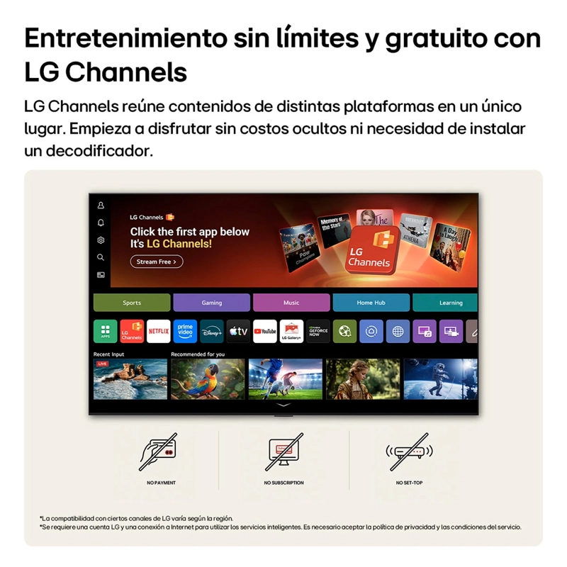 SMART TV LG HD 32” AI LB65 2026 - 10