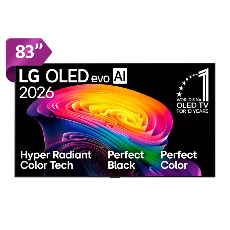 SMART TV LG OLED 4K UHD 83” EVO AI C6 OLED83C6PSA 2026 - 1