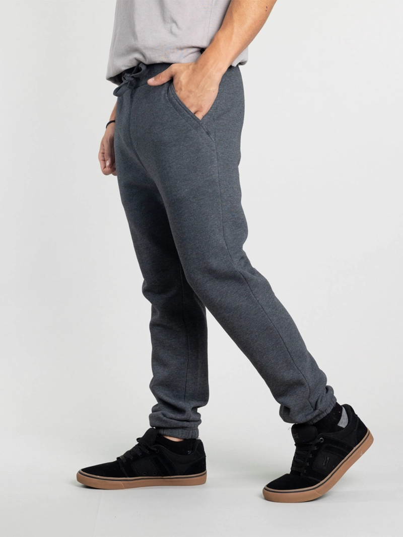 PANTALÓN DE BUZO JOGGER NIÑO POLEMIC FRANELA CON PUÑOS - 3
