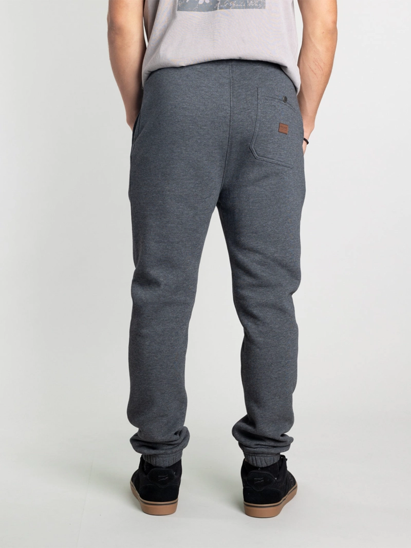 PANTALÓN DE BUZO JOGGER NIÑO POLEMIC FRANELA CON PUÑOS - 4