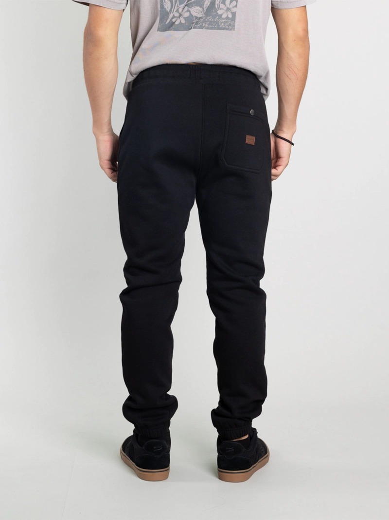 PANTALÓN DE BUZO JOGGER NIÑO POLEMIC FRANELA CON PUÑOS - 4