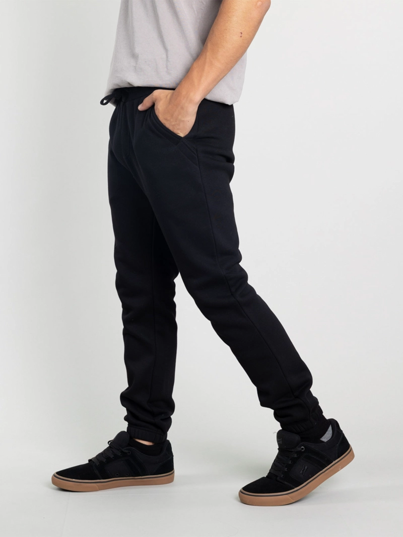 PANTALÓN DE BUZO JOGGER NIÑO POLEMIC FRANELA CON PUÑOS - 3