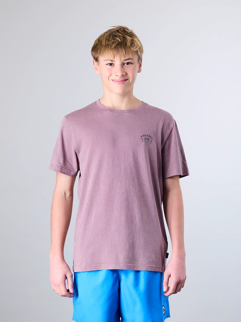 POLERA NIÑO POLEMIC MANGA CORTA LISA  - 1