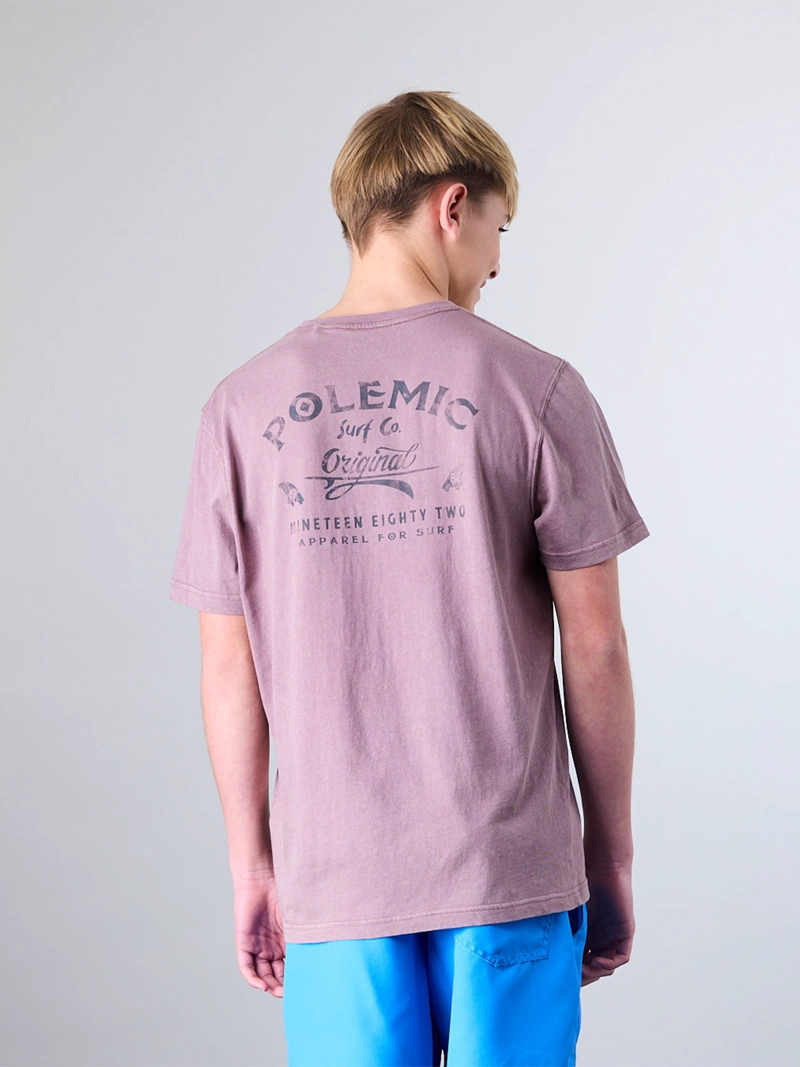 POLERA NIÑO POLEMIC MANGA CORTA LISA  - 3