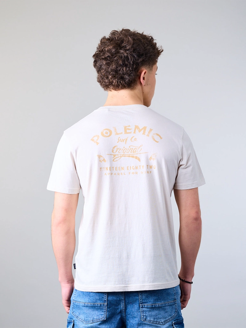 POLERA NIÑO POLEMIC MANGA CORTA LISA  - 3