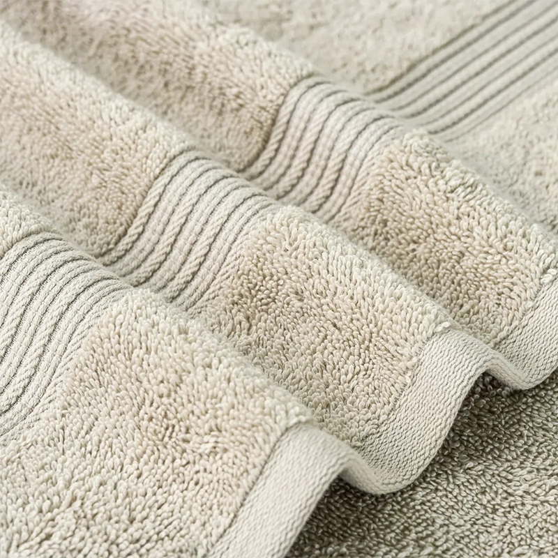 TOALLA DE MANO CANNON HEM 50X90 CM BEIGE - 4