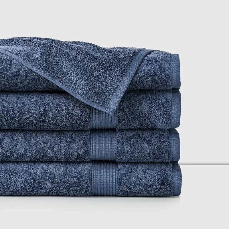 TOALLA DE BAÑO CANNON HEM 70X140 CM AZUL - 2