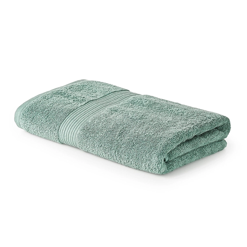 TOALLA DE BAÑO CANNON HEM 70X140 CM VERDE - 1