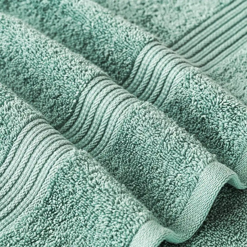 TOALLA DE BAÑO CANNON HEM 70X140 CM VERDE - 3
