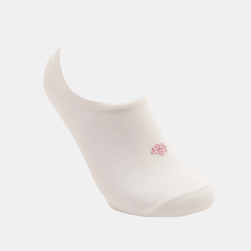 PACK X3 CALCETINES MUJER FLORES ALGODÓN QUARTER - 1