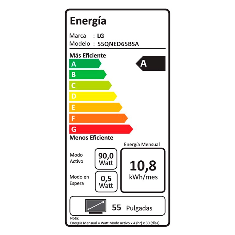 SMART TV LG QNED 4K UHD 55” 55QNED65BSA 2026 - 16